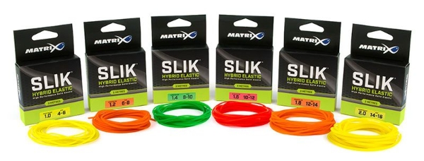 Matrix SLIK Hybrid Elastic: Orange 12-14 - Fishing Tackle Warehouse